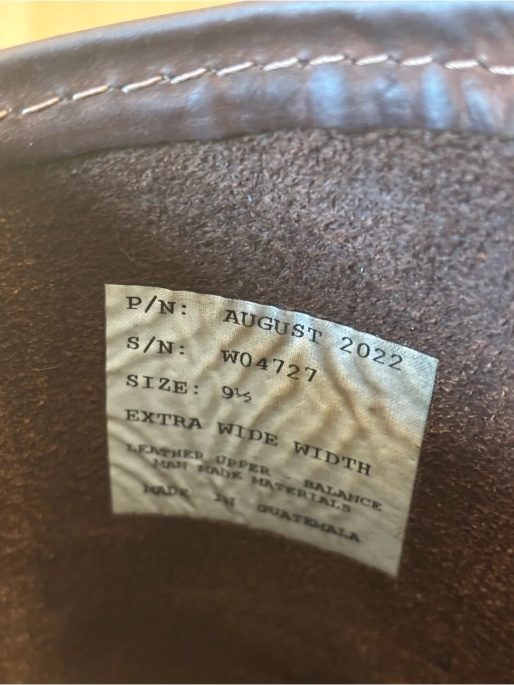 Wolverine Work Boots - Wellington Leather  size 9.5 Extra wide Men's